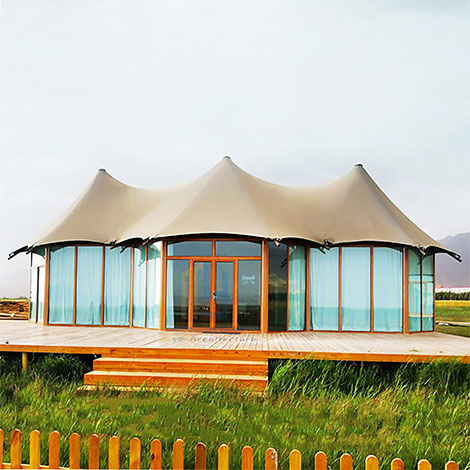 民宿酒店帐篷建造 营地防风篷房 抗12级以下大风 - 我的网站