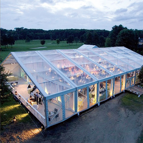 海滩主题婚礼定制篷房 户外抗风压大型帐篷